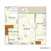 Log 2 Lave linge Cuisine Dante