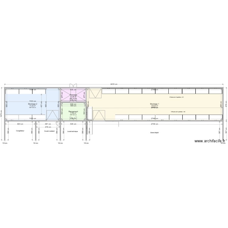BAL Extension 2. Plan de 0 pièce et 0 m2