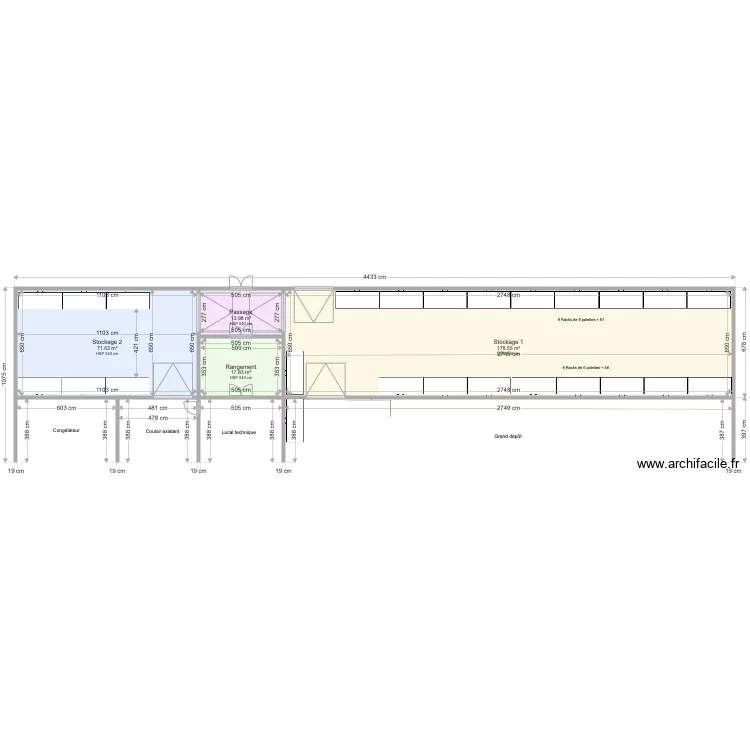 BAL Extension 2. Plan de 