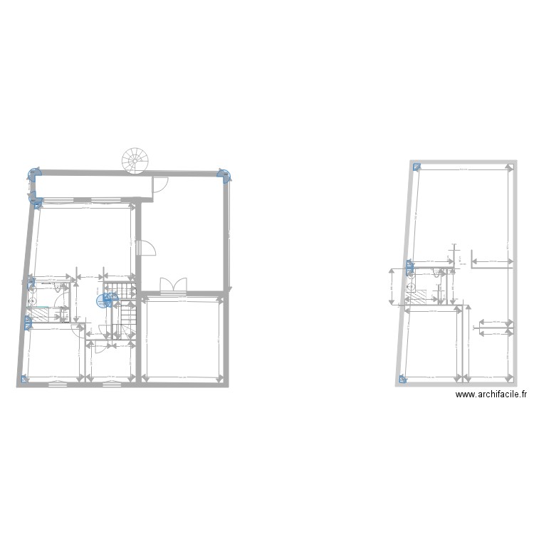 Maison 1er etage SB. Plan de 0 pièce et 0 m2