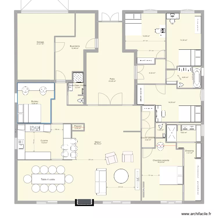 10 sq des Tilleuls à modifier 3. Plan de 10 sq des Tilleuls à modifier 3. Plan de