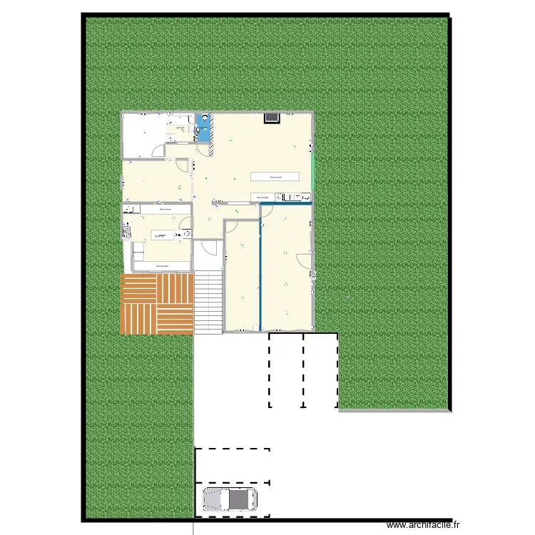 plan local v&eacute;randa H&eacute;singue . Plan de 