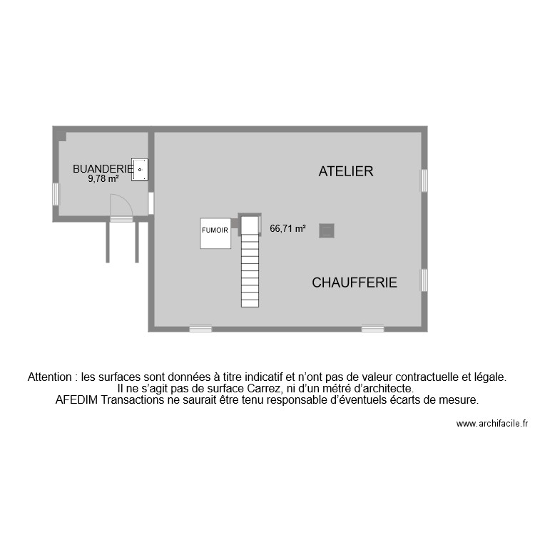 BI 7063 CAVE . Plan de 0 pièce et 0 m2