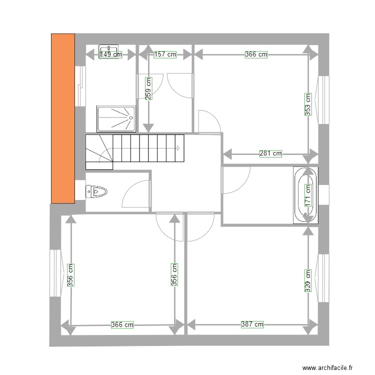 bagnole. Plan de 0 pièce et 0 m2