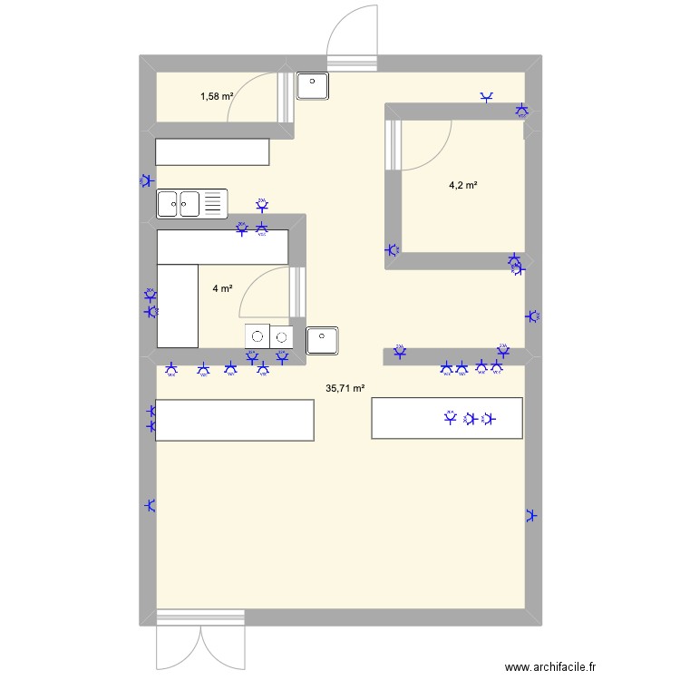 PLAN ELEC. Plan de 0 pièce et 0 m2