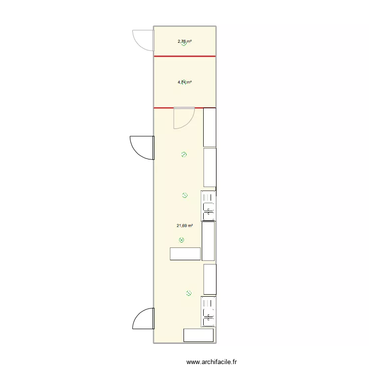 TRESOR DE LA MER. Plan de 