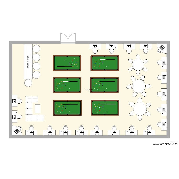 salle d'arcade . Plan de 0 pièce et 0 m2