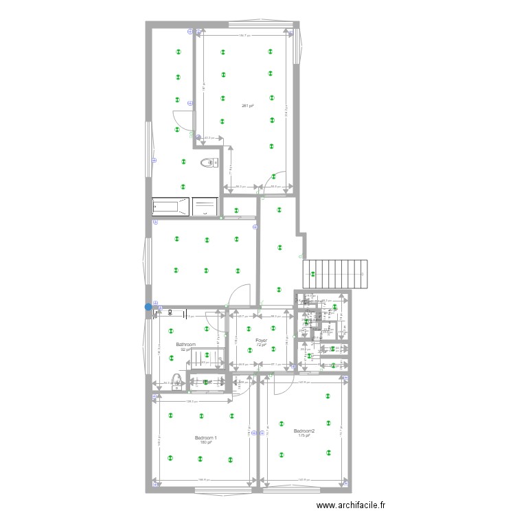 2275 Graham Bedroom Floor. Plan de 0 pièce et 0 m2