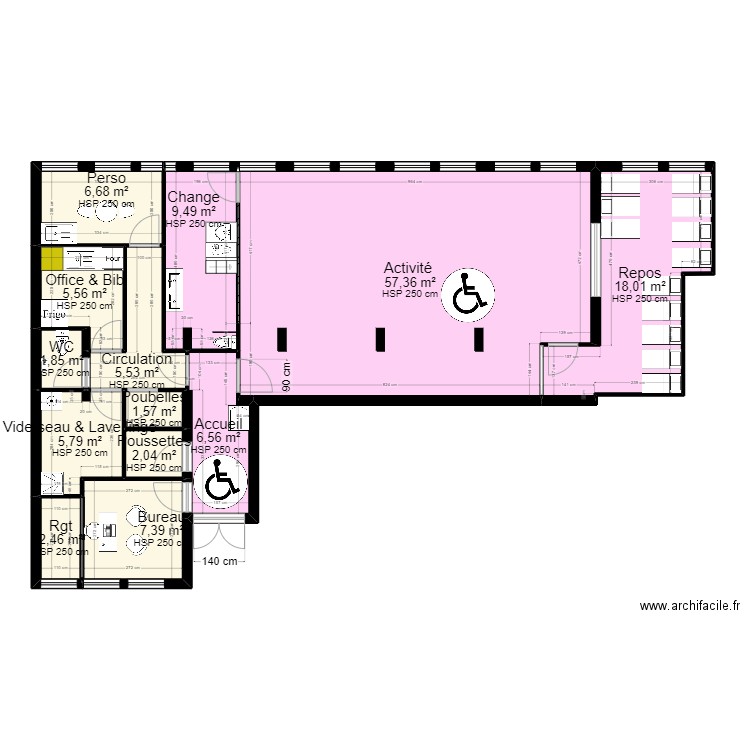 B92C16-18F projet v2_Proj 1.. Plan de 0 pièce et 0 m2