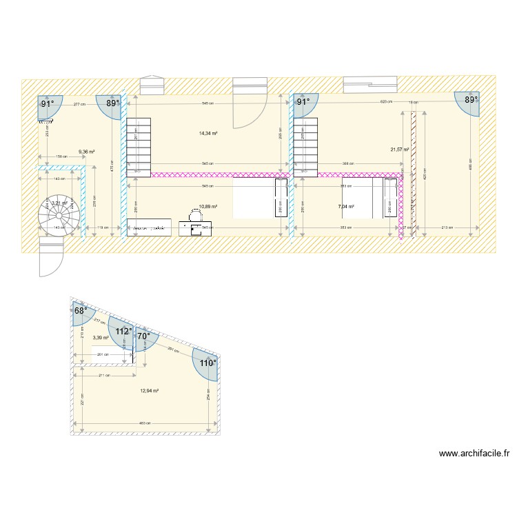 Braud &eacute;tage Nord 2. Plan de 0 pièce et 0 m2
