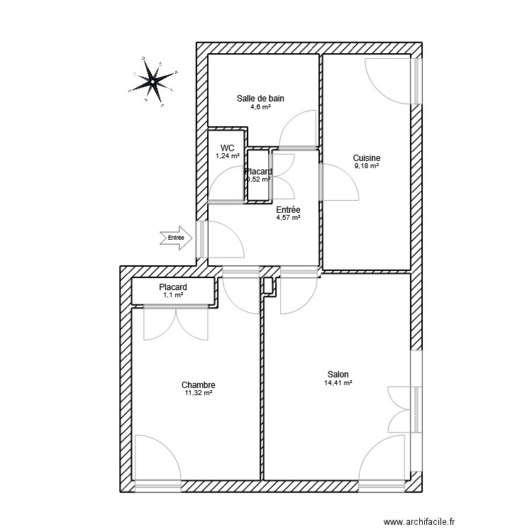 appart.8.1. Plan de 0 pièce et 0 m2