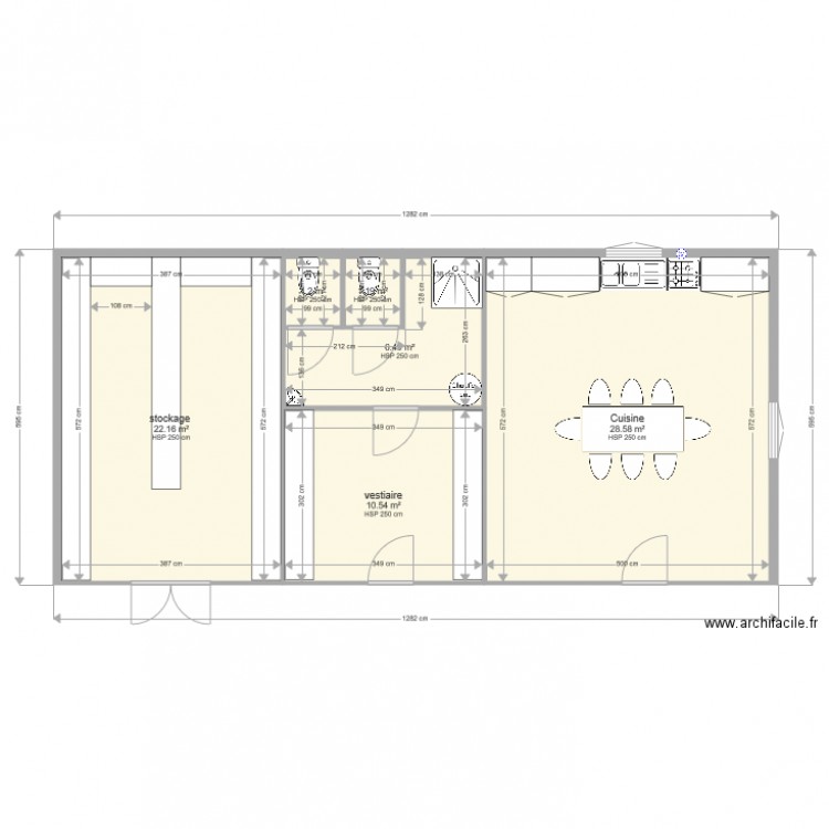 plan depot claix amenagement cuisine. Plan de 0 pièce et 0 m2