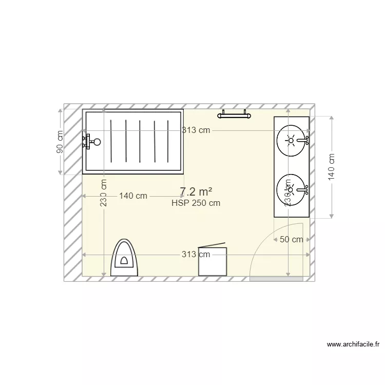 SDB CERRUTI. Plan de 
