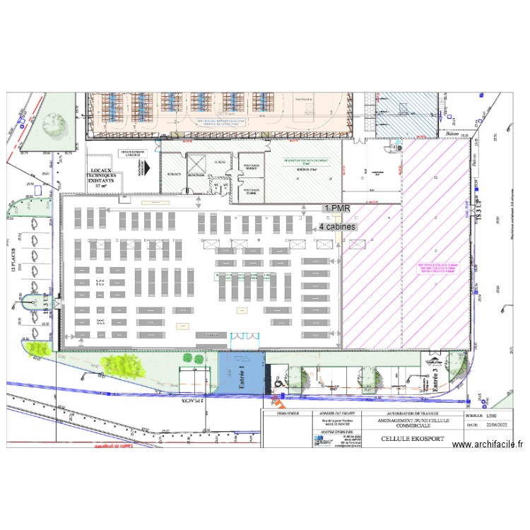 LE PONTET 11 MODIFIE.. Plan de 0 pièce et 0 m2