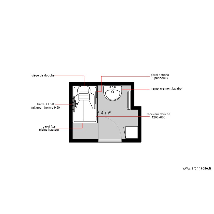 CONTAULT. Plan de 0 pièce et 0 m2
