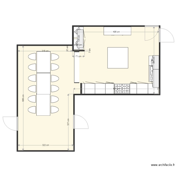 cuisine la source2. Plan de 0 pièce et 0 m2