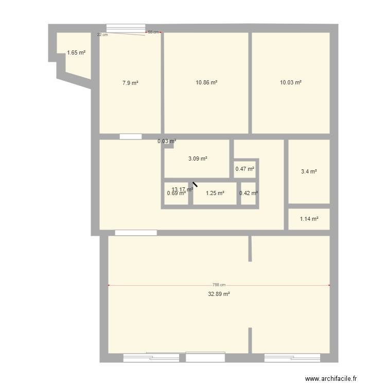 64 av general leclerc. Plan de 0 pièce et 0 m2