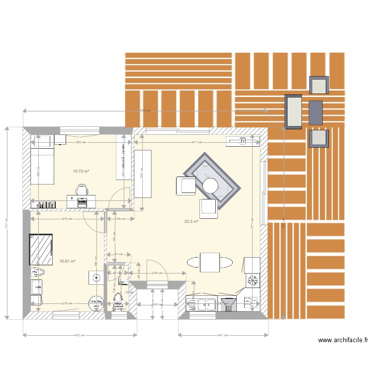 plan23. Plan de 0 pièce et 0 m2