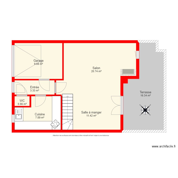 BI5246 rdc. Plan de 0 pièce et 0 m2