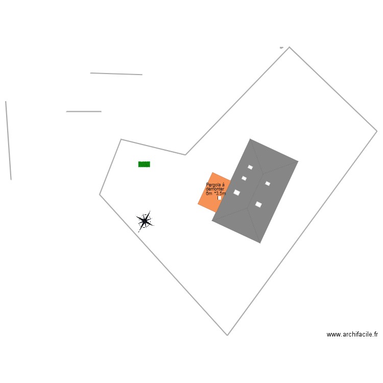 PLAN DE MASSE LONGUENESSE&. Plan de 0 pièce et 0 m2