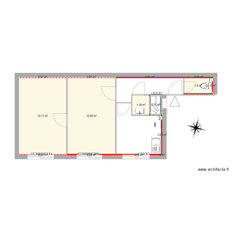  WILSON. Plan de 0 pièce et 0 m2