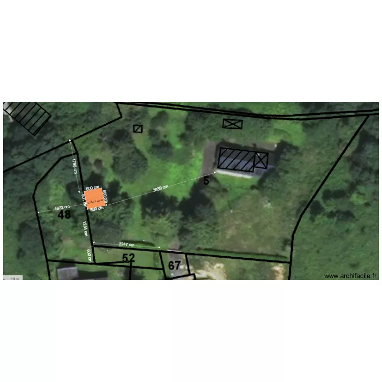chalet plan de masse. Plan de chalet plan de masse. Plan de