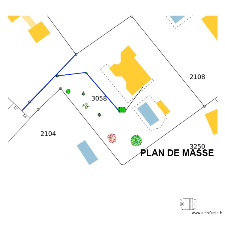 Guillot. Plan de 0 pièce et 0 m2