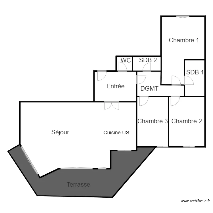 Plan Valentin Levallois. Plan de 