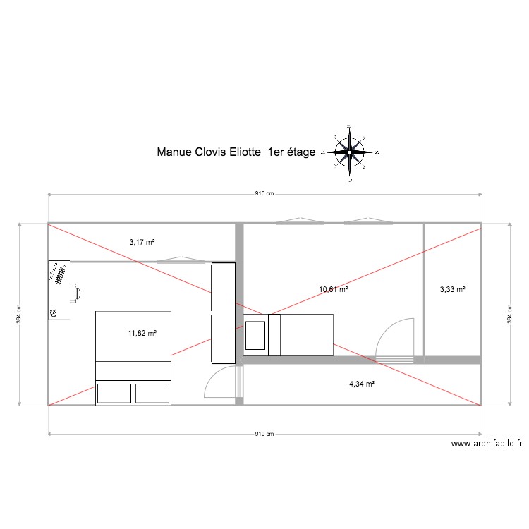 MANUE CLOVIS 1ER. Plan de 0 pièce et 0 m2