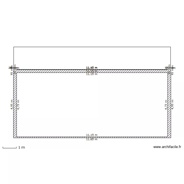 facade nord existant pcm 5.1. Plan de 