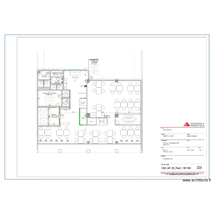 castilho 1er v5. Plan de 0 pièce et 0 m2