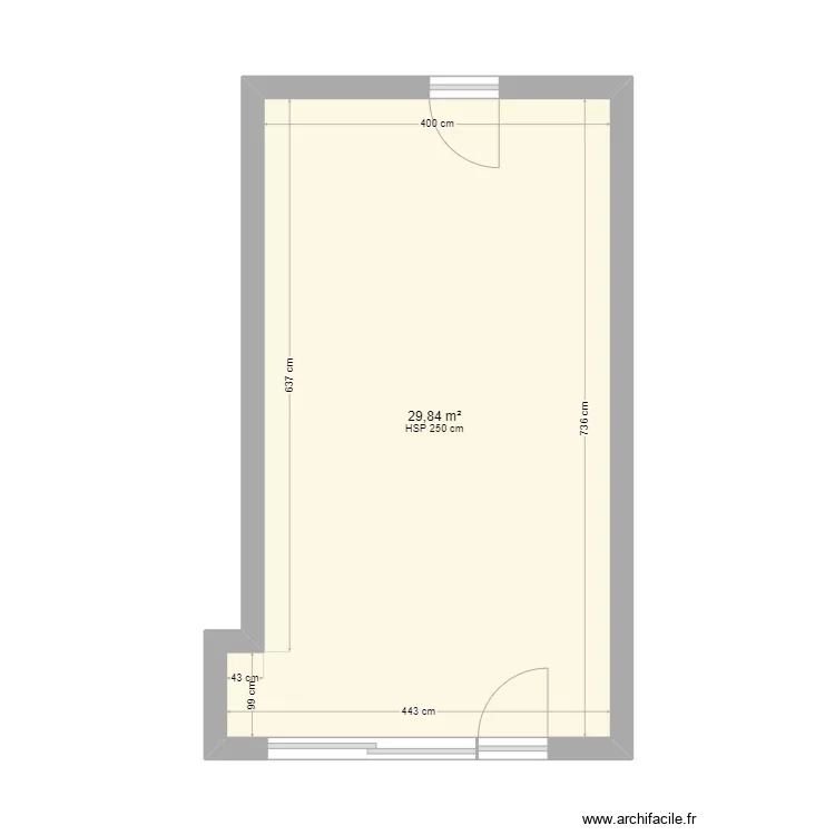 Institut Scaer. Plan de 