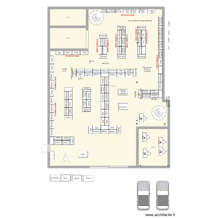 miramas 2. Plan de 