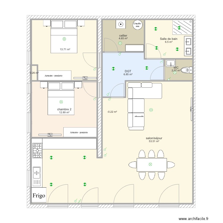 Besson Plan surface 30 04. Plan de 0 pièce et 0 m2