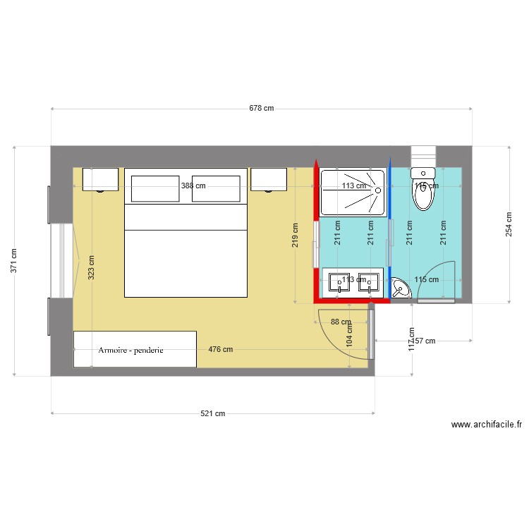 VARIANTE 4  FAMILLE TROILLET . Plan de 0 pièce et 0 m2