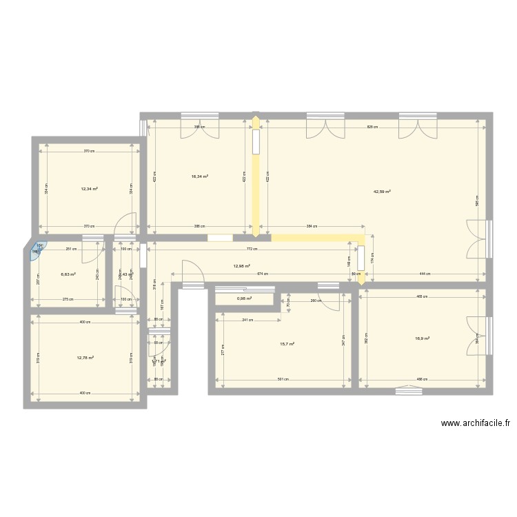 Cizay v2. Plan de 0 pièce et 0 m2