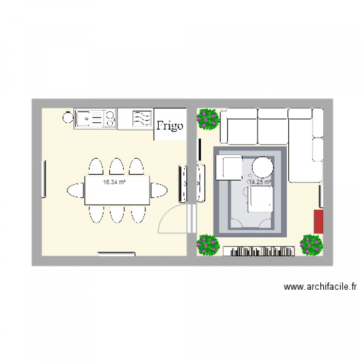 Salle de repos 1. Plan de 0 pièce et 0 m2