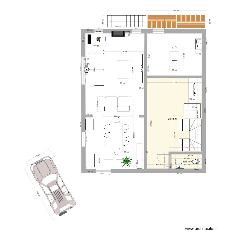 Plan – essai1 – Par hug4193 ️ | ArchiFacile