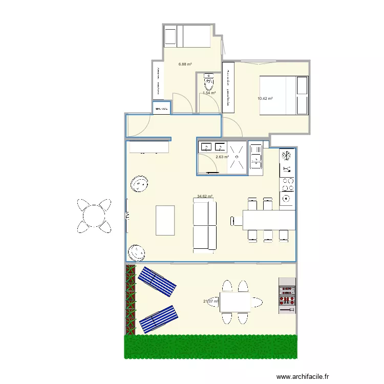 Californie final mange debout &agrave; 6. Plan de 