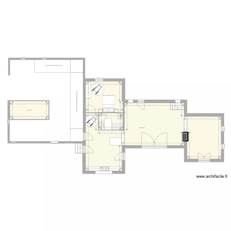 REZ DE CHAUSSEE final 2. Plan de 