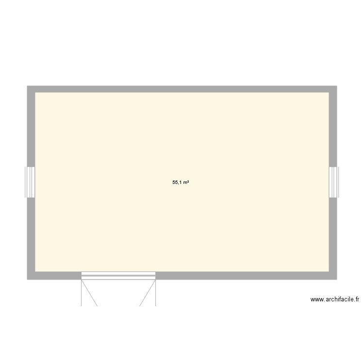 garage . Plan de 0 pièce et 0 m2