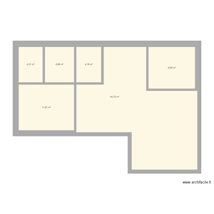 MAISON DE NOUS. Plan de 6 pièces et 119 m2