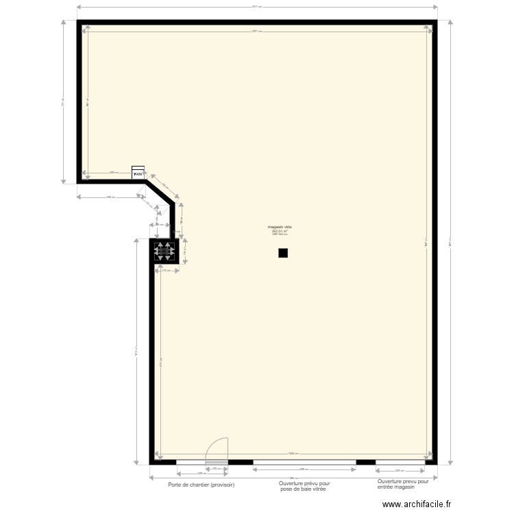 First Price avant projet St Ouen. Plan de 0 pièce et 0 m2