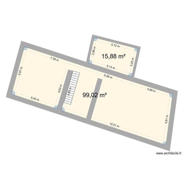 FONTAINES. Plan de 0 pièce et 0 m2