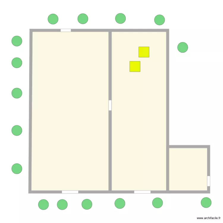 DELACOMBE. Plan de 