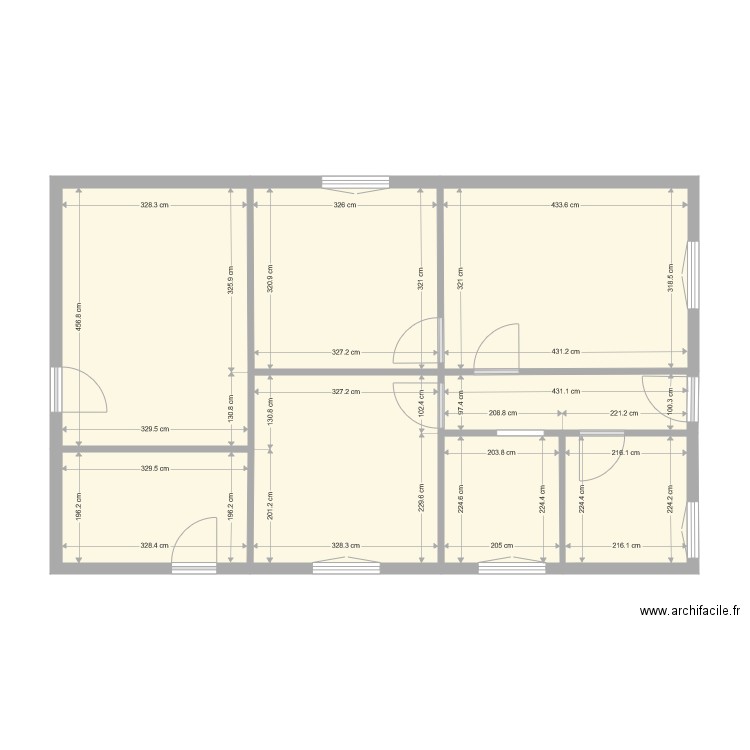 chalet clefcy. Plan de 0 pièce et 0 m2