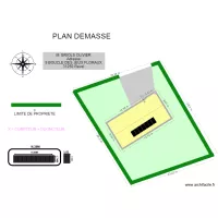 PLAN DE MASSE BRIOLS OLIVIER