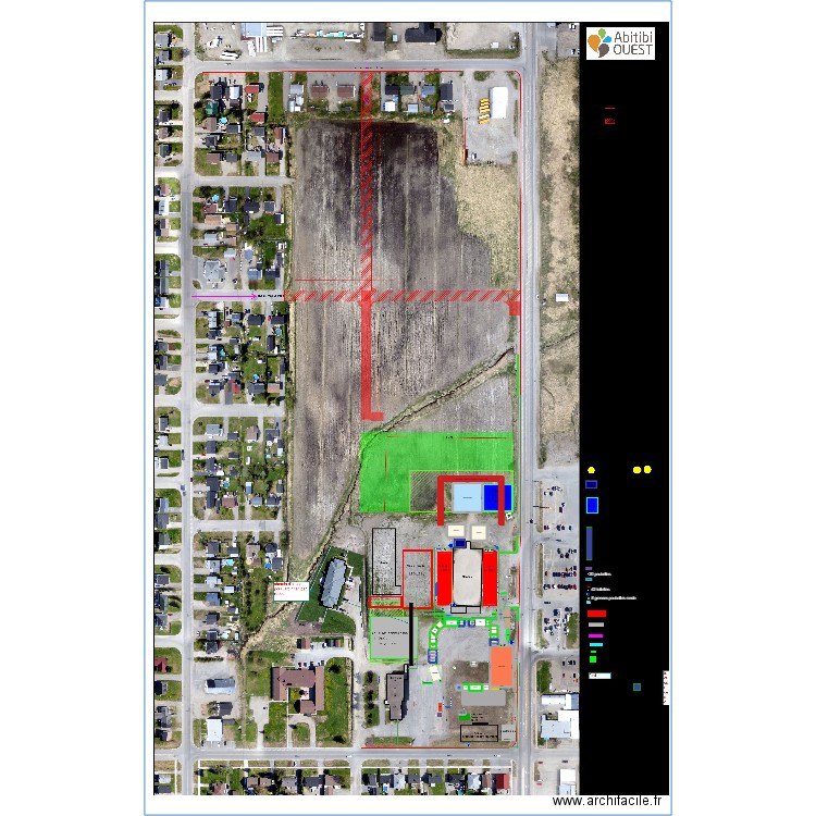 rodeo 2023 ver 4 juin. Plan de 32 pièces et 4155 m2