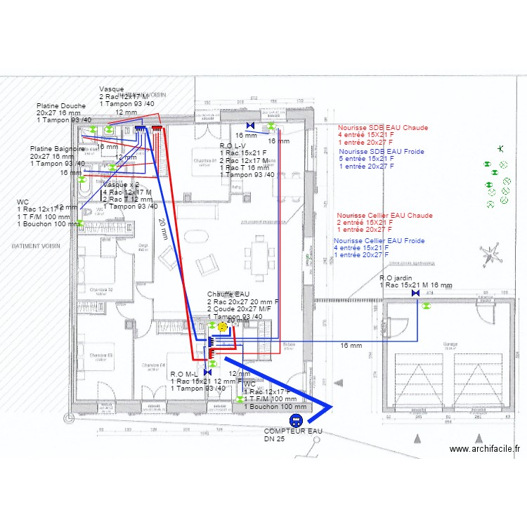 Plomberie ST PHILBERT. Plan de 0 pièce et 0 m2