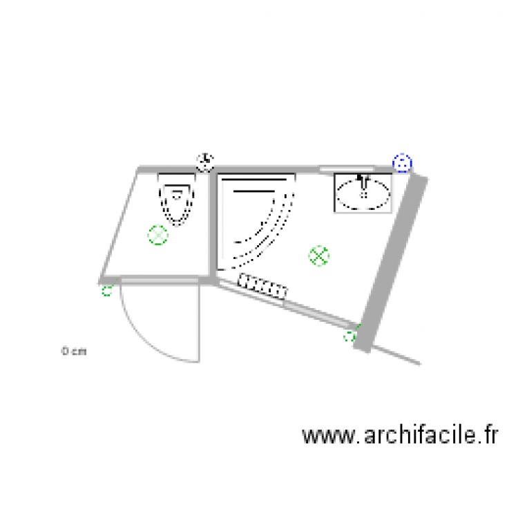 salledebain2. Plan de 0 pièce et 0 m2